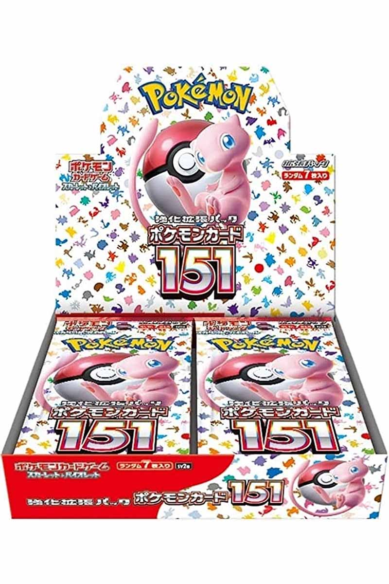 Japansk Scarlet & Violet - 151 Booster Box (20 pakker)