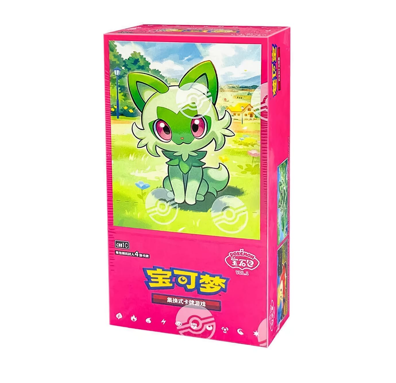 Kinesisk Scarlet & Violet – Gem Pack Vol. 1 Booster Box