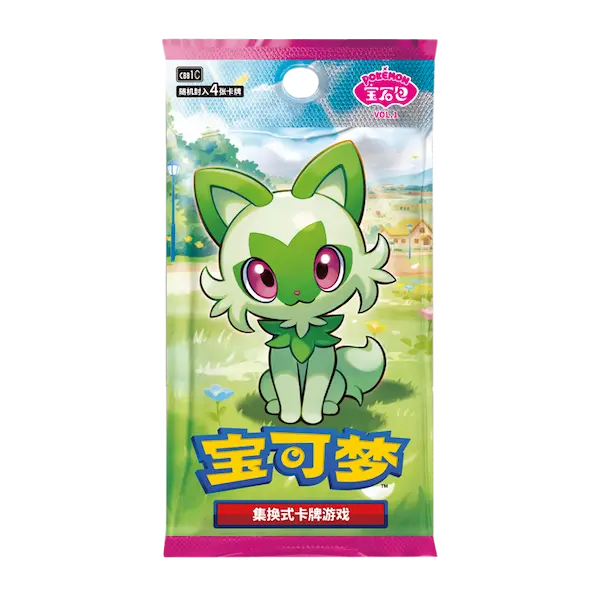 Kinesisk Scarlet & Violet – Gem Pack Vol. 1 Booster Box