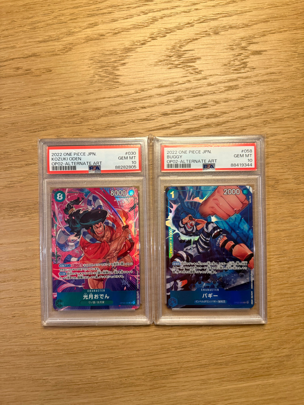 Tilfældigt Japansk PSA 10 One Piece Alt Art Kort