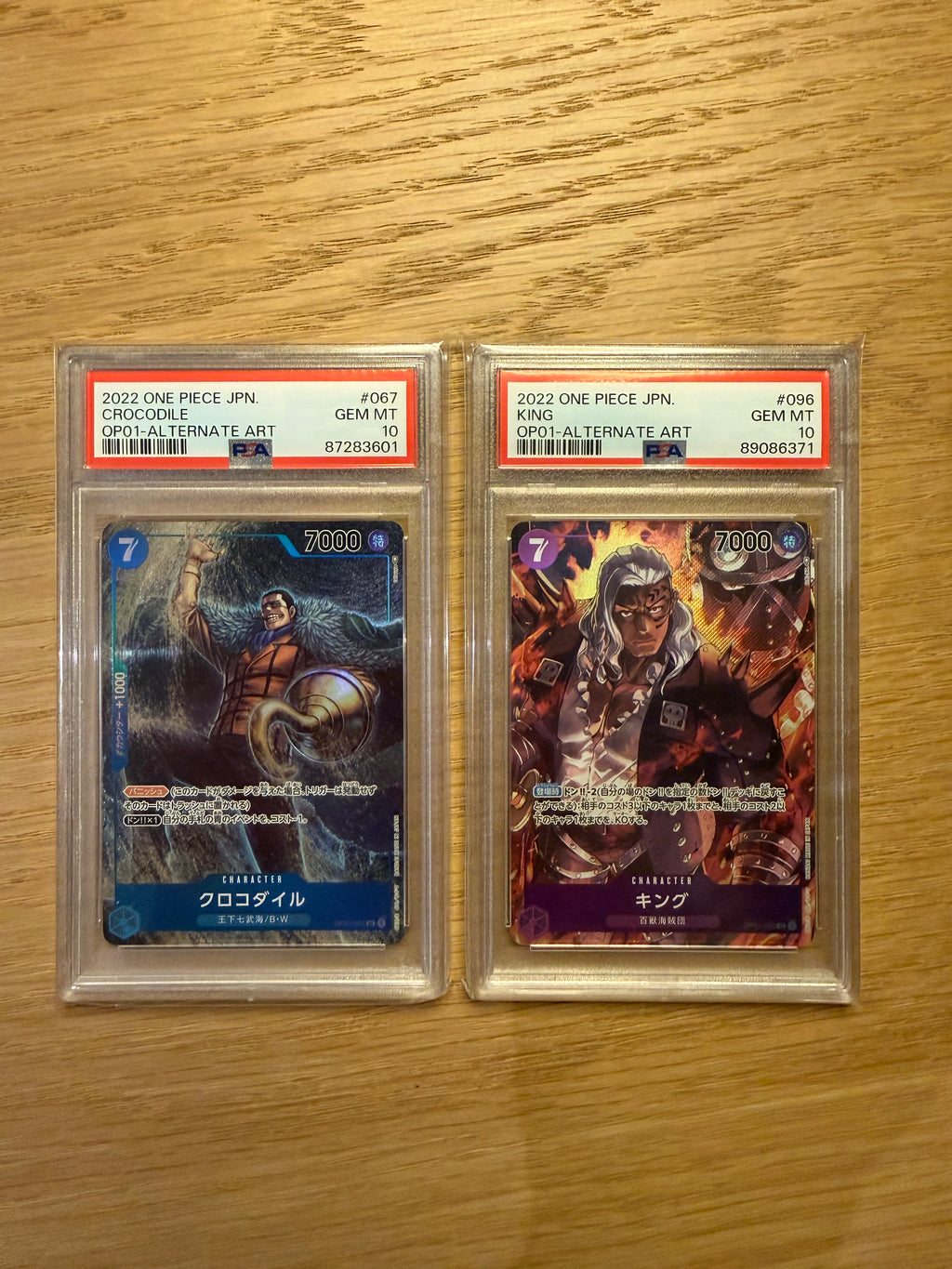 Tilfældigt Japansk PSA 10 One Piece Alt Art Kort