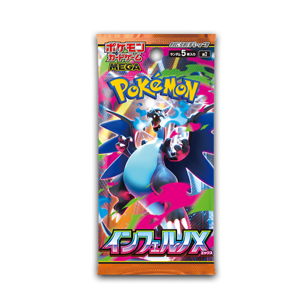 Pokémon Live Box Break 5/10: Mega Inferno X (Booster Pakke)