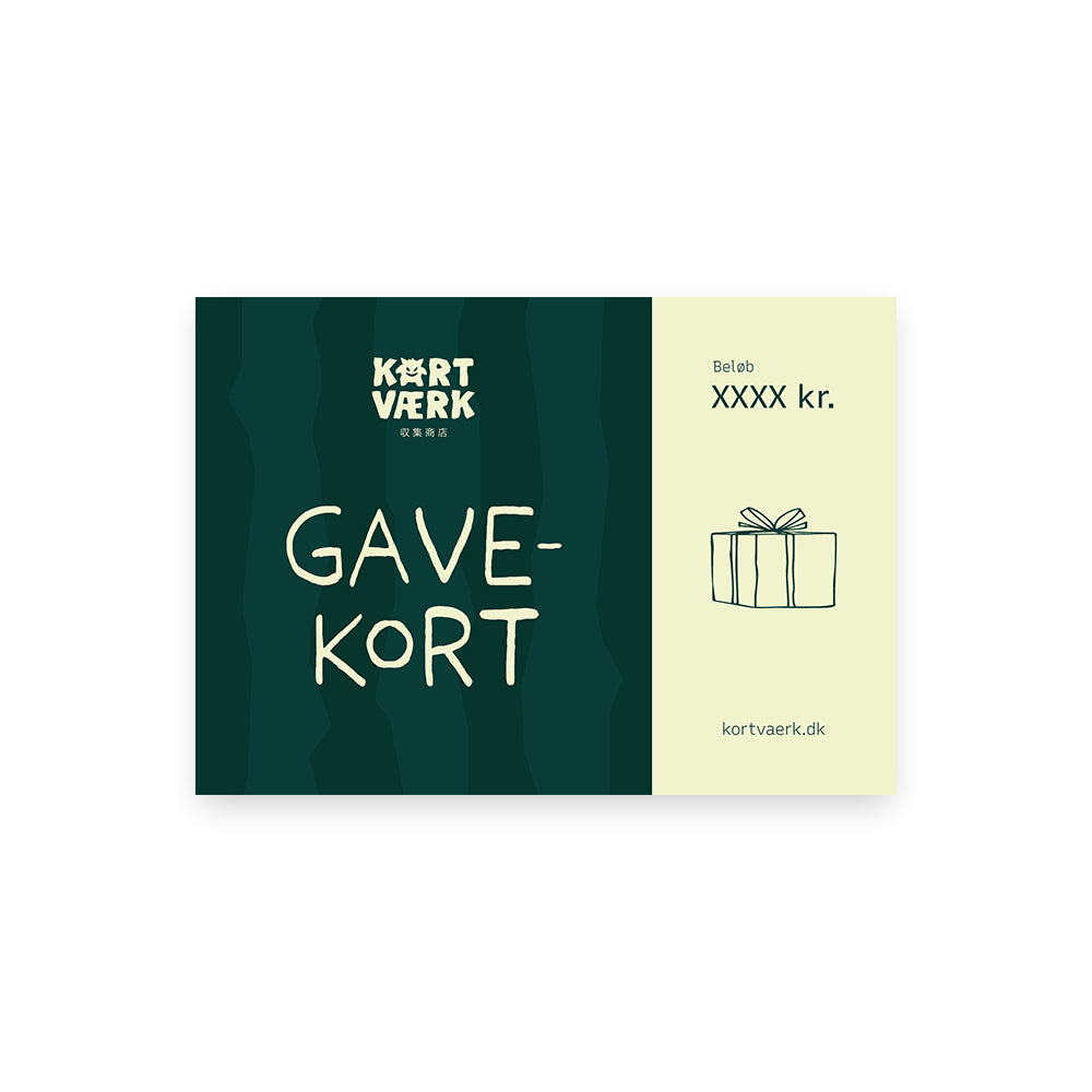 Gavekort til Kortværk