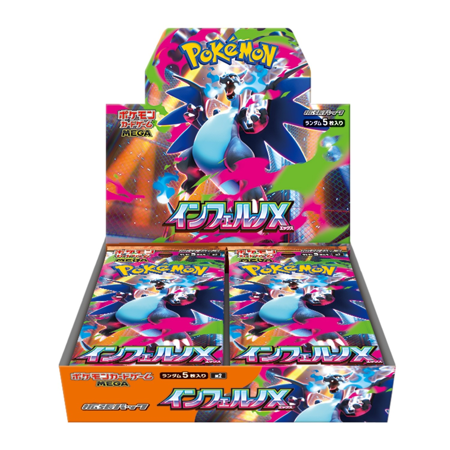 Pokémon Live Box Break 5/10: Mega Inferno X (Booster Pakke)