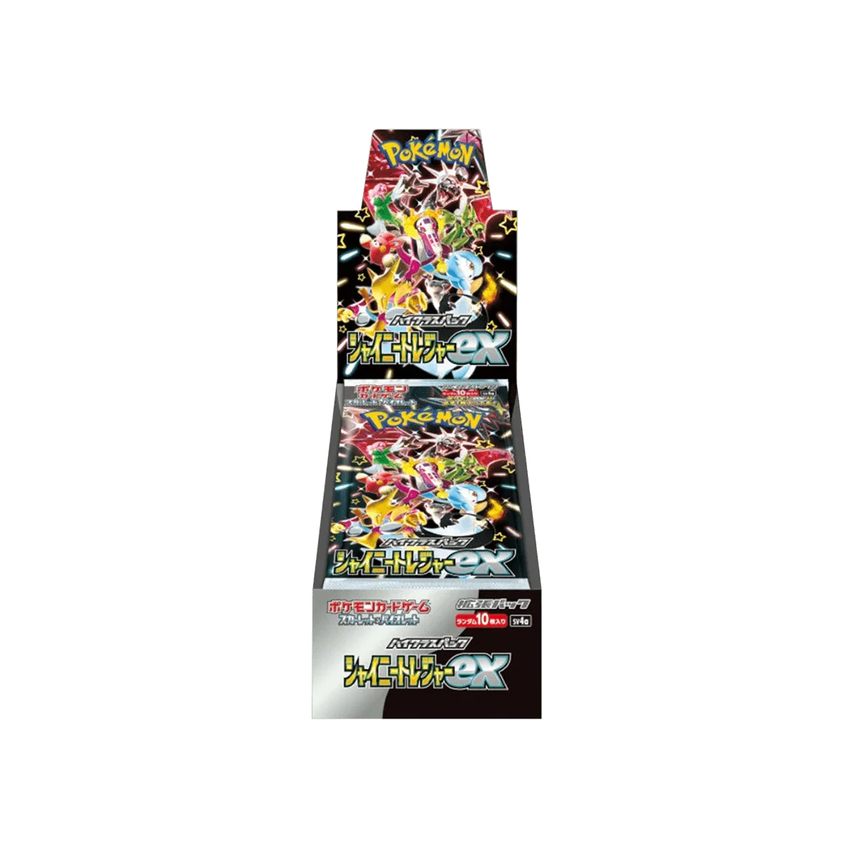 Japansk  Scarlet & Violet - Shiny Treasure ex High Class Booster Box (10 pakker)
