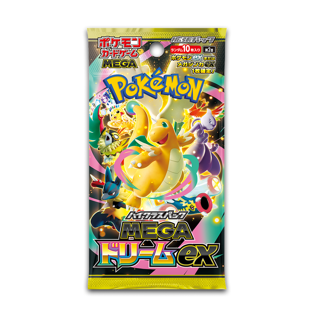 Japansk MEGA Dream ex High Class Booster Pakke